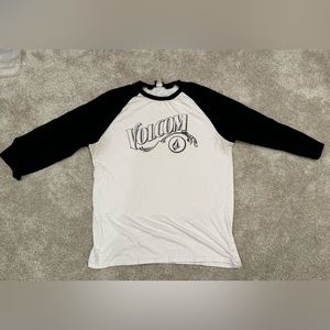 Men’s Volcom 3/4 Sleeve T-Shirt Size XL